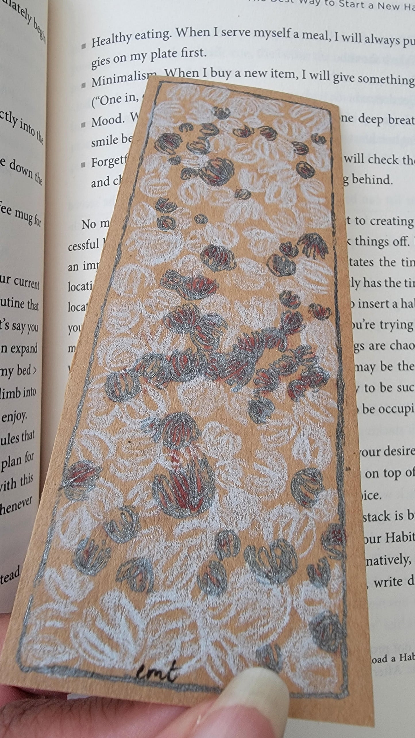 Bookmark: Moths Hiding