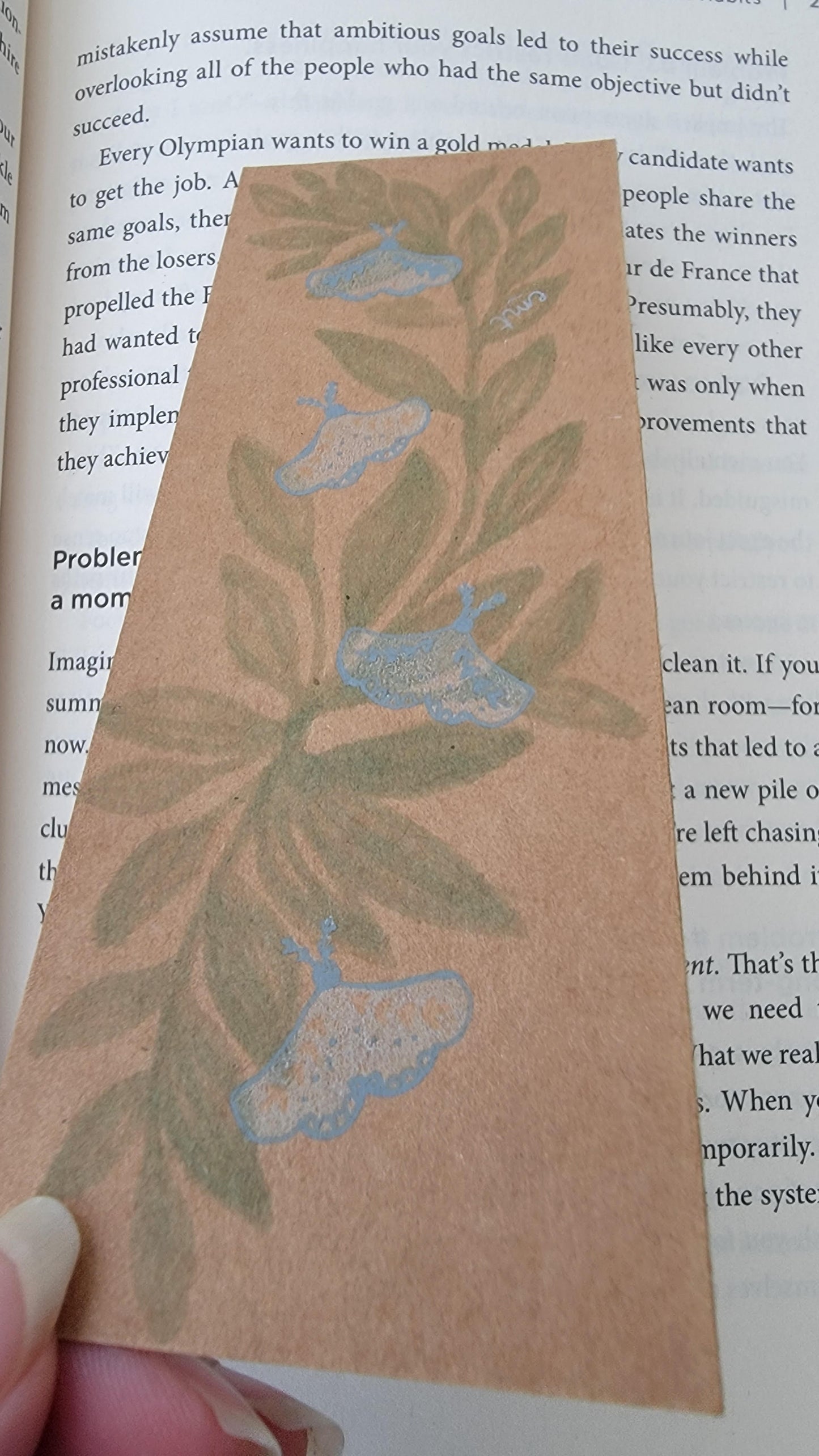 Bookmark: Resting Moths