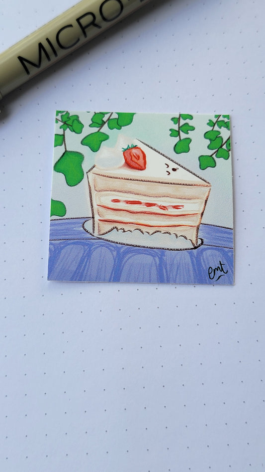 Sticker: Sleepy Cake