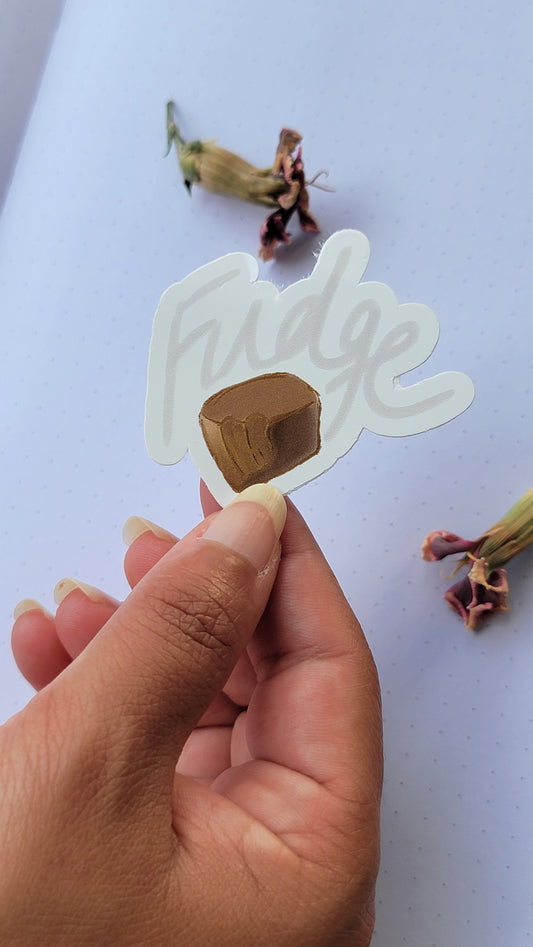 Sticker: Fudge