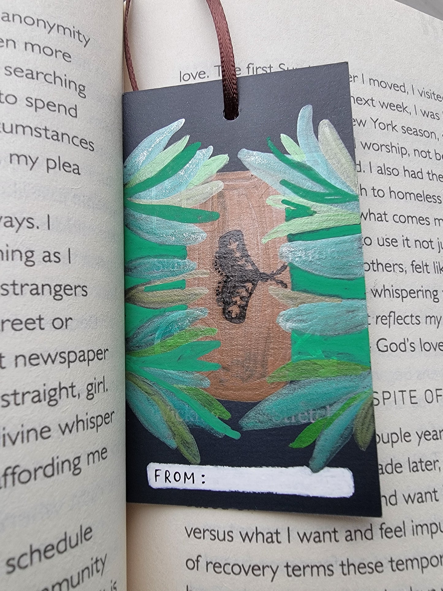 Bookmark: Upcycled